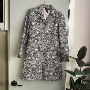 Silkland jacquard jacket , size 8p